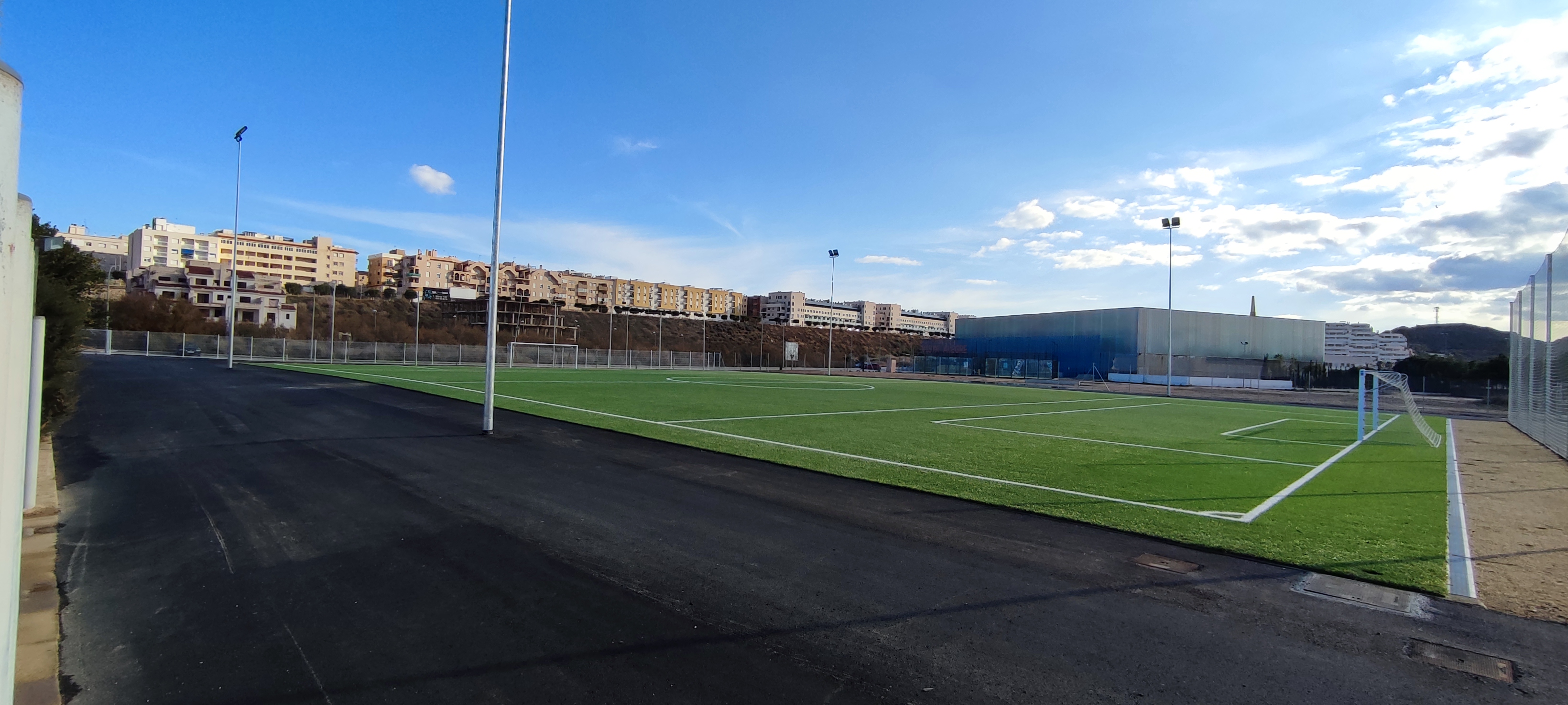 La alcaldesa de Garrucha inaugura este domingo el nuevo campo de fútbol 7 